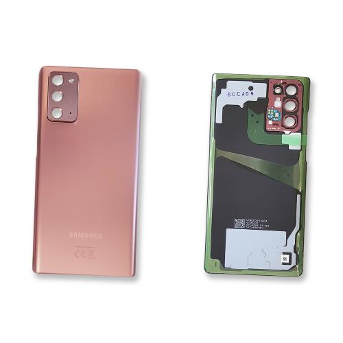 BACK COVER + CAMERA FRAME SAMSUNG NOTE 20 N980F N981B SCOCCA COPRIBATTERIA POSTERIORE BRONZO