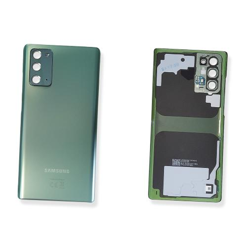 BACK COVER + CAMERA FRAME SAMSUNG NOTE 20 N980F N981B SCOCCA COPRIBATTERIA POSTERIORE VERDE GREEN