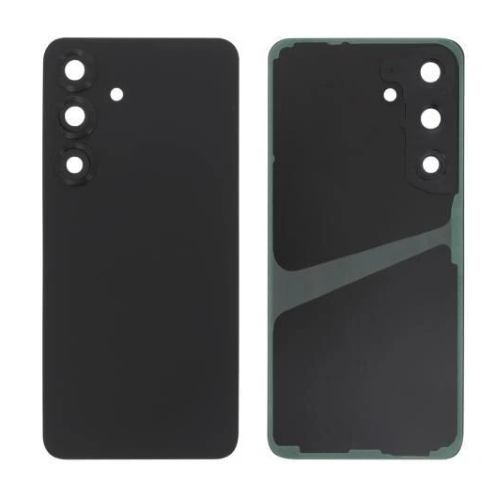 BACK COVER + CAMERA FRAME SAMSUNG S25 S931B SCOCCA COPRIBATTERIA POSTERIORE NERO BLACK