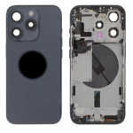 SCOCCA COMPLETA CON TELAIO POSTERIORE BACK COVER COPRIBATTERIA PER APPLE IPHONE 15 PRO MAX BLUE BLU