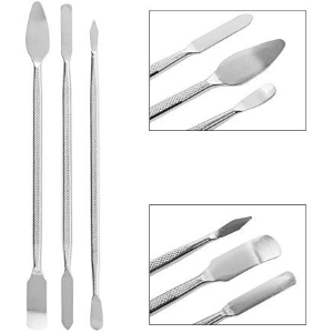 KIT SET 3 PEZZI PALETTA ATTREZZI DI APERTURA SMARTPHONE IN METALLO SPUDGER SPUDGERS