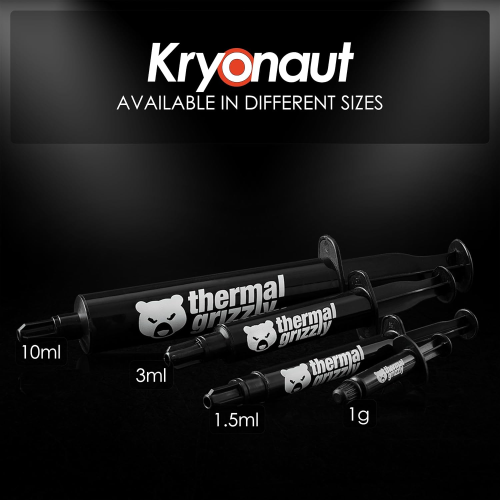 PASTA TERMICA IN SIRINGA KYRONAUT 12.5W/M·K 1GR GRAMMO THERMAL GRIZZLY 