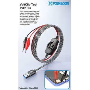 CAVO USB-A YOUKILOON V007 PRO PER RIMOZIONE RAPIDA DELLA BATTERIA IPHONE 16 SERIES