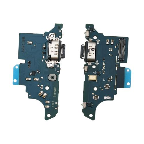 PCB CONNETTORE RICARICA ORIGINALE SERVICE PACK SAMSUNG GALAXY A26 5G  A266B GH96-19386A FLAT DOCK CARICA JACK MICROFONO