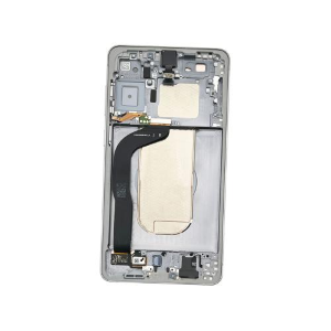 TOUCH SCREEN SCHERMO ORIGINALE SERVICE PACK PER SAMSUNG GALAXY S25 EDGE 5G S937B SILVER / TITANIUM SILVER / TITANIUM ICYBLUE CON FRAME VETRO LCD DISPLAY GH82-37224A