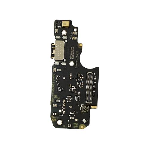 PCB CONNETTORE RICARICA ORIGINALE SERVICE PACK PER XIAOMI REDMI NOTE 12 PRO 4G 5600020K6A00 FLAT DOCK CARICA JACK MICROFONO CON LETTORE SIM 