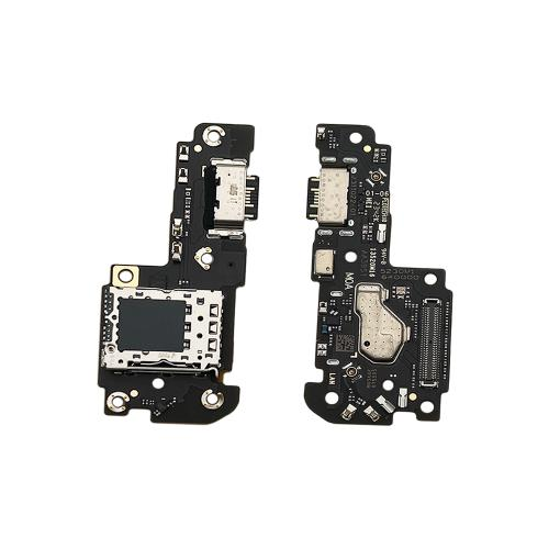 PCB CONNETTORE RICARICA ORIGINALE SERVICE PACK PER XIAOMI REDMI NOTE 12 PRO 5G 5600020M1600 FLAT DOCK CARICA JACK MICROFONO CON LETTORE SIM 
