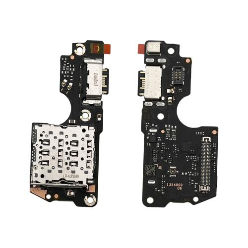 PCB CONNETTORE RICARICA ORIGINALE SERVICE PACK PER XIAOMI REDMI NOTE 14 PRO 4G 560004000O600 FLAT DOCK CARICA JACK MICROFONO CON LETTORE SIM