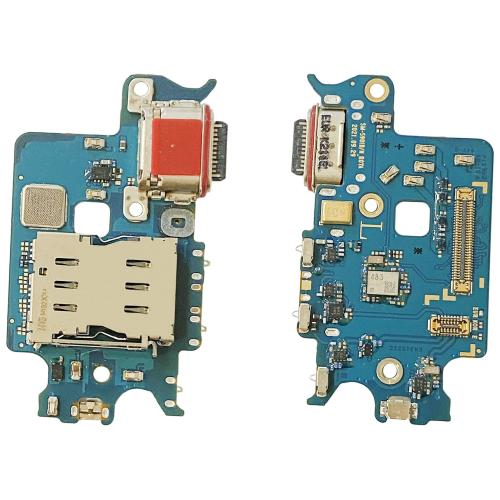 PCB CONNETTORE RICARICA SAMSUNG GALAXY S22 5G S901B CON LETTORE SIM DOCK CARICA MICROFONO