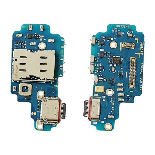 PCB CONNETTORE RICARICA SAMSUNG GALAXY S23 ULTRA 5G S918B CON LETTORE SIM DOCK CARICA MICROFONO