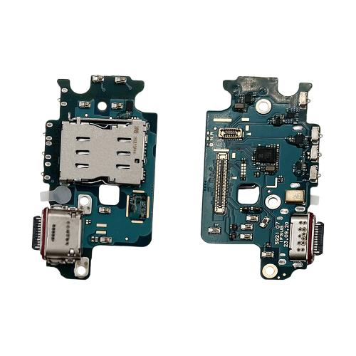 PCB CONNETTORE RICARICA SAMSUNG GALAXY S24 5G S921B CON LETTORE SIM DOCK CARICA MICROFONO