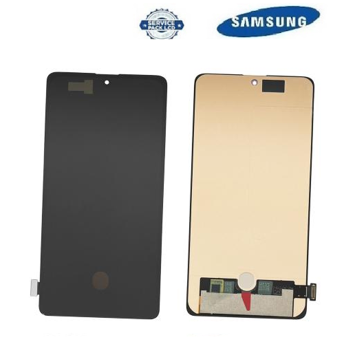 TOUCH SCREEN SCHERMO ORIGINALE SERVICE PACK PER SAMSUNG GALAXY A71 A715F NERO VETRO LCD DISPLAY GH82-12850A