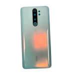 BACK COVER + CAMERA FRAME XIAOMI REDMI NOTE 8 PRO M1906G7G SCOCCA COPRIBATTERIA POSTERIORE BIANCO