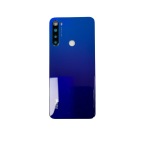 BACK COVER + CAMERA FRAME PER XIAOMI REDMI NOTE 8T SCOCCA COPRIBATTERIA POSTERIORE BLUE BLU