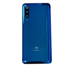 BACK COVER + CAMERA FRAME PER XIAOMI MI 9 M1902F1G SCOCCA COPRIBATTERIA POSTERIORE BLUE BLU