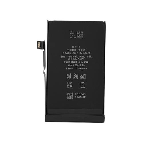 BATTERIA PER APPLE IPHONE 16 3561mAh RICAMBIO PRODUZIONE 2026 0 CICLI (QUALITA' OEM)
