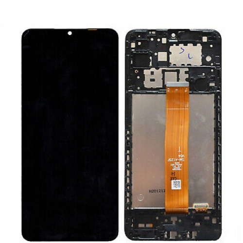 TOUCH SCREEN SCHERMO PER SAMSUNG GALAXY A02 2021 SM-A022 VETRO LCD DISPLAY CON FRAME NERO