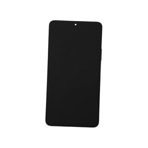 TOUCH SCREEN LCD SCHERMO ORIGINALE SERVICE PACK PER HUAWEI HONOR MAGIC4 LITE / X9 4G/5G 2022 BLACK CON FRAME VETRO DISPLAY H-237