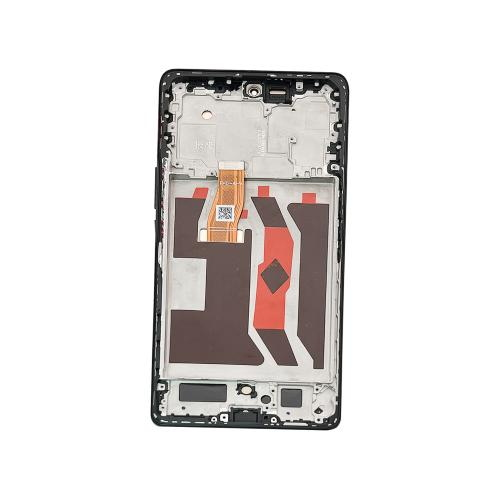 TOUCH SCREEN LCD SCHERMO ORIGINALE SERVICE PACK PER HUAWEI HONOR MAGIC5 LITE / X9A 5G 2023 BLACK CON FRAME VETRO DISPLAY H-282