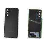 BACK COVER + CAMERA FRAME SAMSUNG S21 PLUS 5G G996B SCOCCA COPRIBATTERIA POSTERIORE PHANTOM BLACK / NERO