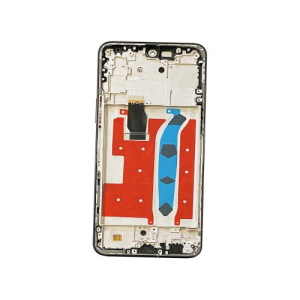 TOUCH SCREEN LCD SCHERMO ORIGINALE SERVICE PACK PER HUAWEI HONOR X8 4G 2022 BLACK CON FRAME VETRO DISPLAY H-240