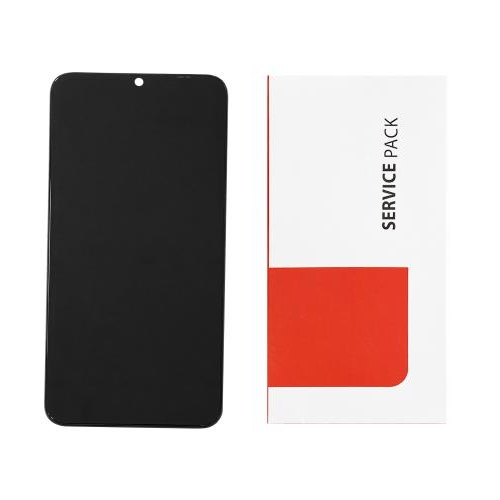TOUCH SCREEN LCD SCHERMO ORIGINALE SERVICE PACK PER HUAWEI HONOR X6 4G 2022 BLACK CON FRAME VETRO DISPLAY H-238