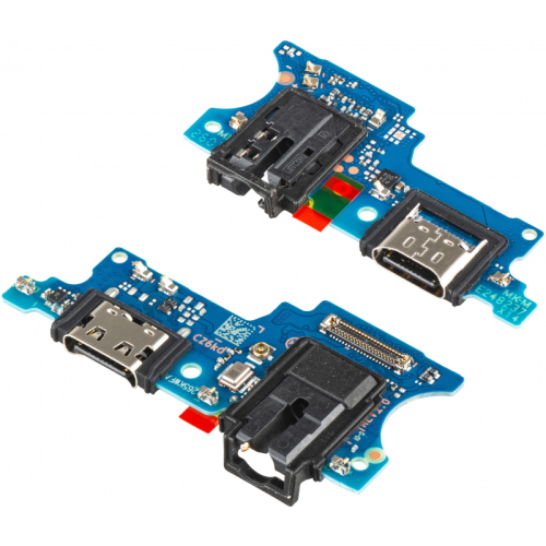 PCB CONNETTORE RICARICA ORIGINALE SERVICE PACK SAMSUNG GALAXY A07 A075F GH81-28063A FLAT DOCK CARICA JACK MICROFONO