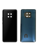 BACK COVER + CAMERA FRAME PER HUAWEI Mate 20 Pro LYA-L29 NERO SCOCCA COPRI POSTERIORE