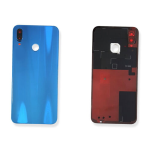 BACK COVER + CAMERA FRAME PER HUAWEI P20 LITE ANE-LX1 LX2 BLU SCOCCA COPRIBATTERIA POSTERIORE