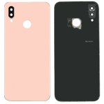 BACK COVER + CAMERA FRAME PER HUAWEI P20 LITE ANE-LX1 LX2 ROSA PINK SCOCCA COPRIBATTERIA POSTERIORE