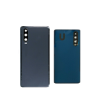 BACK COVER + CAMERA FRAME PER HUAWEI P30 ELE-L29 ELE-L09 NERO SCOCCA COPRIBATTERIA POSTERIORE