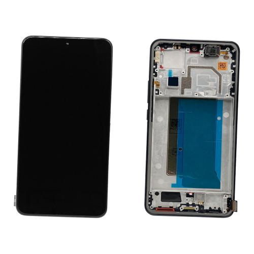 TOUCH SCREEN LCD SCHERMO ORIGINALE SERVICE PACK PER XIAOMI 13T PRO / 13T 5G 2023 BLACK VETRO DISPLAY 5600050M1200 / 5600290M1200