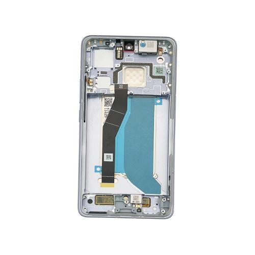 TOUCH SCREEN LCD SCHERMO ORIGINALE SERVICE PACK PER XIAOMI 14T PRO 5G 2024 BLU / TITAN BLUE CON FRAME VETRO DISPLAY 56001700N1200