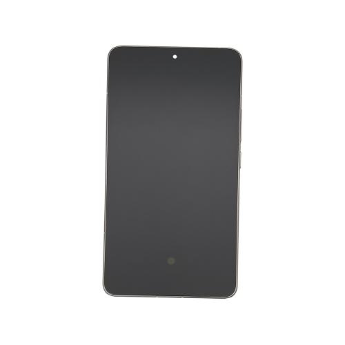 TOUCH SCREEN LCD SCHERMO ORIGINALE SERVICE PACK PER XIAOMI 14T PRO 5G 2024 GRIGIO / TITAN GREY CON FRAME VETRO DISPLAY 56001600N1200