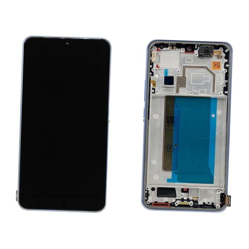 TOUCH SCREEN LCD SCHERMO ORIGINALE SERVICE PACK PER XIAOMI 13T PRO / 13T 5G 2023 BLUE VETRO DISPLAY CON FRAME 5600070M1200/5600310M1200