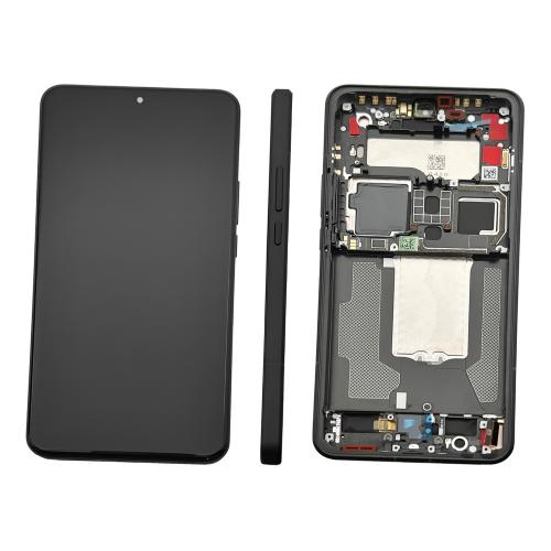 TOUCH SCREEN LCD SCHERMO ORIGINALE SERVICE PACK PER XIAOMI 15 ULTRA 5G 2025 BLACK VETRO DISPLAY CON FRAME 560004000O100