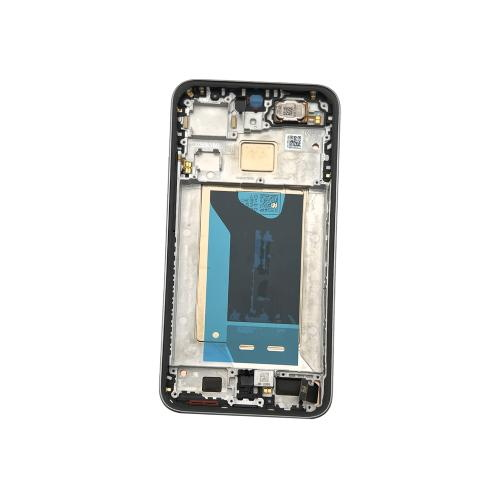 TOUCH SCREEN LCD SCHERMO ORIGINALE SERVICE PACK PER XIAOMI 15T 5G 2025 GRIGIO TITANIUM VETRO DISPLAY CON FRAME 5600020O12A00