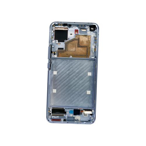 TOUCH SCREEN LCD SCHERMO ORIGINALE SERVICE PACK PER XIAOMI MI 11 5G 2021 PURPLE VIOLA VETRO DISPLAY CON FRAME 56000600K200 / 56004300K200