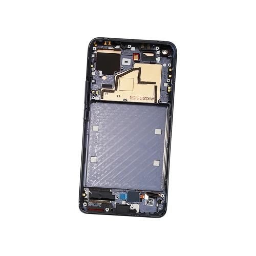 TOUCH SCREEN LCD SCHERMO ORIGINALE SERVICE PACK PER XIAOMI MI 11 5G 2021 MIDNIGHT GRAY NERO BLACK TARNISH VETRO DISPLAY CON FRAME 56000800K200 / 5600140K2B00/ 56000U00K200
