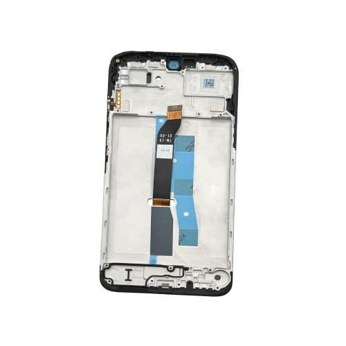 TOUCH SCREEN LCD SCHERMO ORIGINALE SERVICE PACK PER XIAOMI REDMI 15 4G 25057RN09E / POCO M7 2025 (NON EU VERSION) BLACK NERO VETRO DISPLAY CON FRAME 56002500O1900 56002100O1900 560002O19AP00