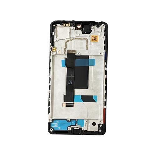 TOUCH SCREEN LCD SCHERMO ORIGINALE SERVICE PACK PER XIAOMI REDMI NOTE 12 PRO 5G / POCO X5 PRO 5G 2022 BLACK NERO VETRO DISPLAY CON FRAME 5600010M1600