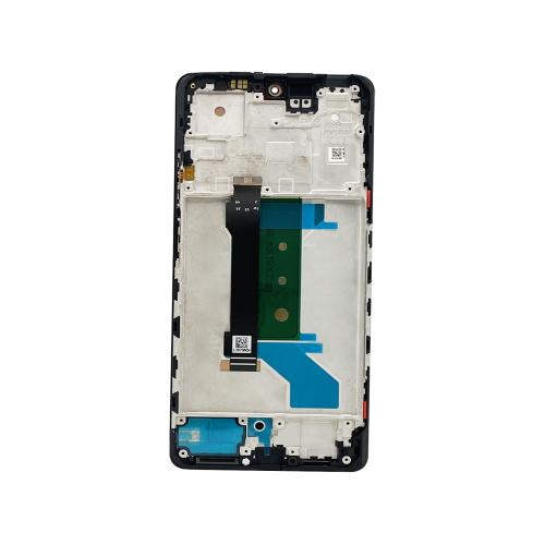 TOUCH SCREEN LCD SCHERMO ORIGINALE SERVICE PACK PER XIAOMI REDMI NOTE 12 PRO+ PLUS 5G 2022 BLACK NERO VETRO DISPLAY CON FRAME 560001M16U00