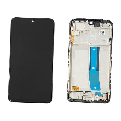 TOUCH SCREEN LCD SCHERMO ORIGINALE SERVICE PACK PER XIAOMI REDMI NOTE 12S / 11S 4G POCO M4 PRO 4G 2023 BLACK NERO VETRO DISPLAY CON FRAME 560001K7SR00
