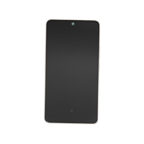 TOUCH SCREEN LCD SCHERMO ORIGINALE SERVICE PACK PER XIAOMI REDMI NOTE 13 4G 2024 ORO GOLD / OCEAN SUNSET VETRO DISPLAY CON FRAME 56000200N700