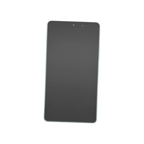 TOUCH SCREEN LCD SCHERMO ORIGINALE SERVICE PACK PER XIAOMI REDMI NOTE 13 5G 2024 VERDE OCEAN TEAL VETRO DISPLAY CON FRAME 5600030N1700