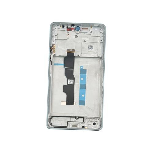 TOUCH SCREEN LCD SCHERMO ORIGINALE SERVICE PACK PER XIAOMI REDMI NOTE 13 5G 2024 VERDE OCEAN TEAL VETRO DISPLAY CON FRAME 5600030N1700