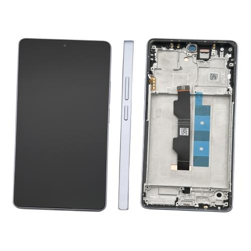 TOUCH SCREEN LCD SCHERMO ORIGINALE SERVICE PACK PER XIAOMI REDMI NOTE 14S 2025 VIOLA / AURORA PURPLE VETRO DISPLAY CON FRAME 56000200N6R00