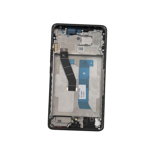 TOUCH SCREEN LCD SCHERMO ORIGINALE SERVICE PACK PER XIAOMI REDMI NOTE 15 4G 2025 2510DRA23E 2510DRA23G EU VERSION VETRO DISPLAY NERO / BLACK CON FRAME 560006000P700