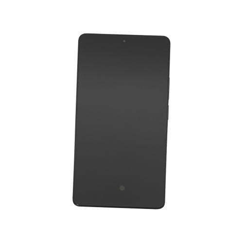 TOUCH SCREEN LCD SCHERMO ORIGINALE SERVICE PACK PER XIAOMI REDMI NOTE 13 PRO 4G / POCO M6 PRO 4G 2024 NERO BLACK TARNISH VETRO DISPLAY CON FRAME 56000300N600
