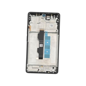 TOUCH SCREEN LCD SCHERMO ORIGINALE SERVICE PACK PER XIAOMI REDMI NOTE 13 PRO 4G / POCO M6 PRO 4G 2024 NERO BLACK TARNISH VETRO DISPLAY CON FRAME 56000300N600